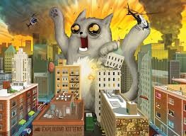 Exploding Kittens Feline of Unusual Size - imagen del puzzle