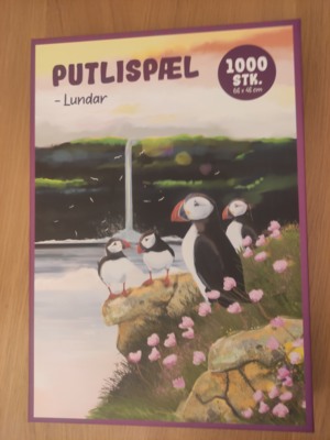 Fjord Lundar - obrázek puzzlí