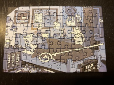 Jumbo Jan van Haasteren advent calendar day 5 - obrázek puzzlí