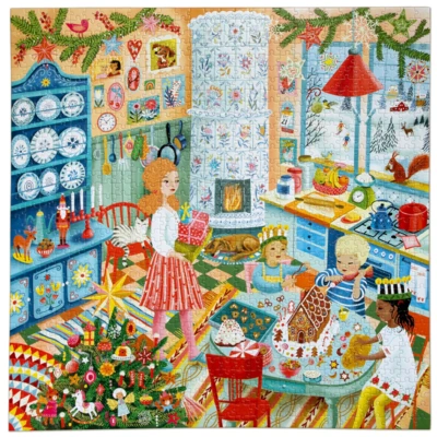 EeBoo Swedish Holiday Kitchen - image du puzzle