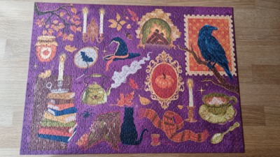 Cloudberries Halloween - obrázek puzzlí