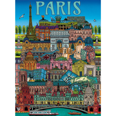 Gibsons Paris Cityscape - obrázek puzzlí