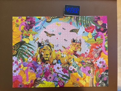 Buffalo Games Electric lion collage - obrázek puzzlí