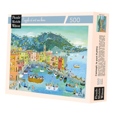 Puzzle Michèle Wilson Camogli, The Port - obrázek puzzlí