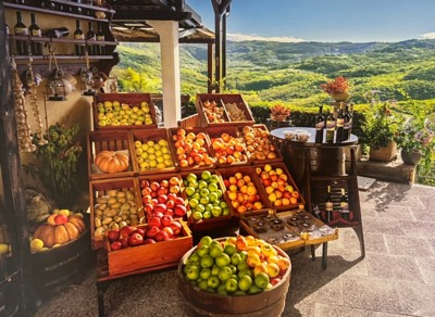 Ravensburger Fruits and vegetables Market, Croatia - obrázek puzzlí