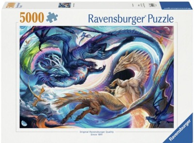 Ravensburger Dragon at Day & Night - image du puzzle