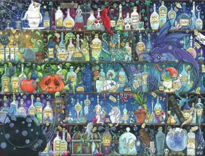 Ravensburger Poisons and Potions - obrázek puzzlí