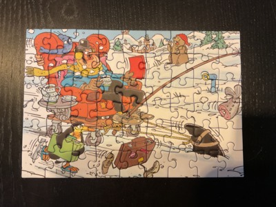 Jumbo Jan van Haasteren advent calendar day 7 - obrázek puzzlí