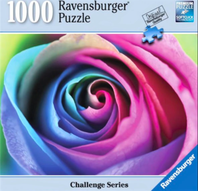 Ravensburger Rainbow Rose - obrázek puzzlí