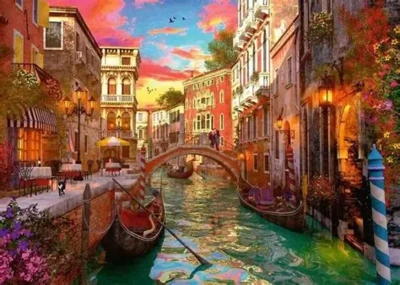 Ravensburger Venice Romance - obrázek puzzlí