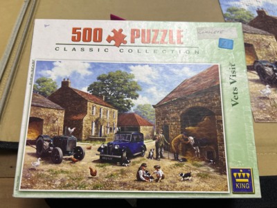 King Vets Visit - obrázek puzzlí