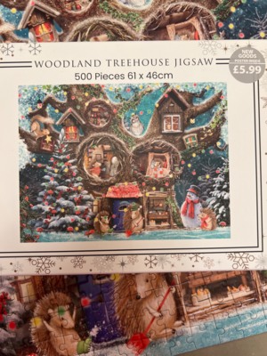 Cancer research Woodland treehouse - obrázek puzzlí