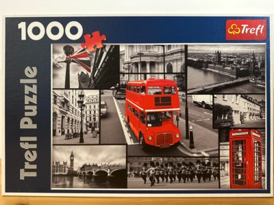 Trefl London collage - obrázek puzzlí