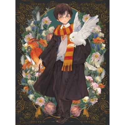 New York Puzzle Company Harry Potter : Harry Potter - obrázek puzzlí