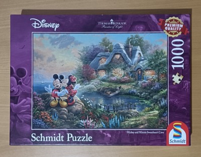 Schmidt Mickey and Minnie Sweetheart Cove - obrázek puzzlí