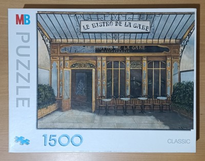 MB Puzzle André Renaux: Le Bistró de la Gare - obrázek puzzlí