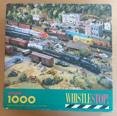 Springbok Whistle Stop! - obrázek puzzlí