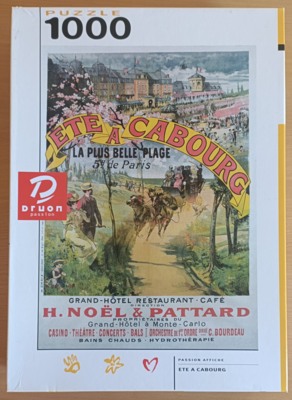 Druon Passion Affiche: Ete a Cabourg - obrázek puzzlí