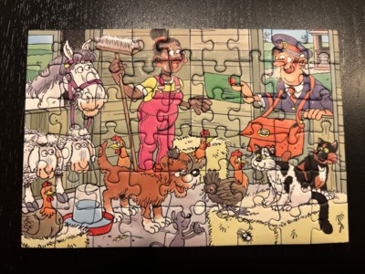 Jumbo Jan van Haasteren advent calendar day 8 - obrázek puzzlí