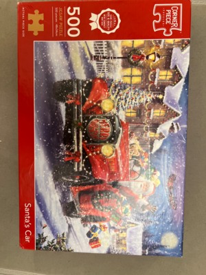 Corner Piece Santa’s Car - obrázek puzzlí