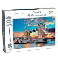 Pais & Filhos Londres Ponte do Tâmisa - obrázek puzzlí
