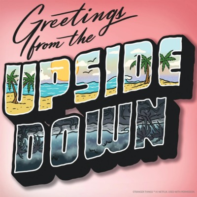 Buffalo Games Greetings From The Upside Down - obrázek puzzlí