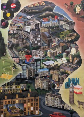 Laurence King Publishing The World of Ian Rankin - puzzle image