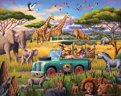 Boardwalk Safari Expedition - puzzle image