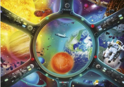 Educa Spacewalk - puzzle image