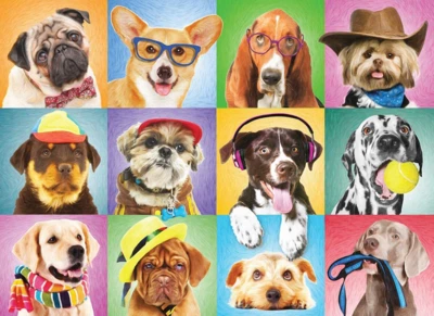 Eurographics Silly Dogs - puzzle image