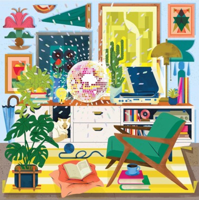 Galison Disco Life - puzzle image