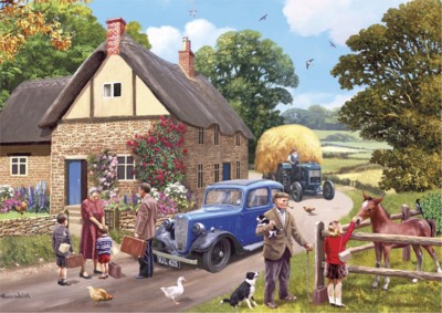Gibsons The Evacuees: Safe In The Country - obrázek puzzlí
