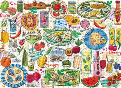 Piece House Feast & Fizz - puzzle image