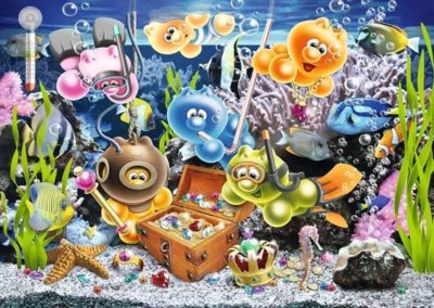 Ravensburger Gelini in Underwater Fun - obrázek puzzlí