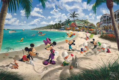 Schmidt Mickey and Minnie in Florida - imagen del puzzle