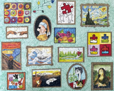 Speedpuzzling.com Masterpieces - obrázek puzzlí