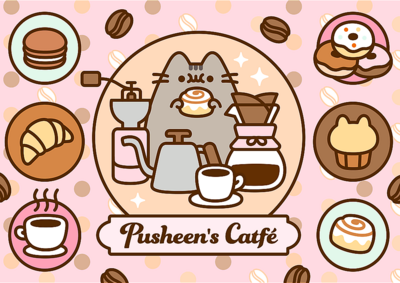 Trefl  Pusheen´s Café - Puzzlebild