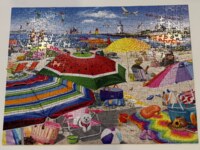 White Mountain Beach Umbrella - obrázek puzzlí