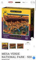 Dowdle Mesa Verde National Park - obrázek puzzlí