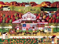 Buffalo Games Autumn Farms - puzzle image