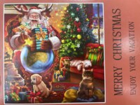 Beduke Merry Christmas - obrázek puzzlí