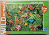 Blue Opal Wild Australia - Butterflies & Beetles - puzzle image