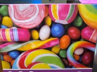 Cardinal Colorful candy - obrázek puzzlí
