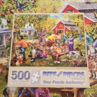 Bits and Pieces Apple Picking Delight - obrázek puzzlí