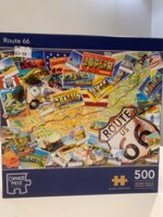 Corner Piece Route 66 - puzzle image