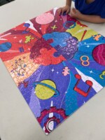Portland Puzzle Company Planets, Music, Numbers - puzzle image