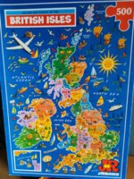 JR Jigsaws British Isles - puzzle image