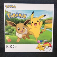 Buffalo Games Pikachu and Eevee - puzzle image