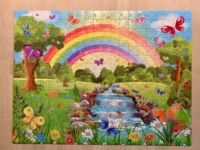 Corner Piece Butterfly Paradise - puzzle image