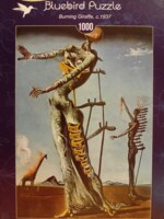 Bluebird Burning Girafe, c.1937 - puzzle image
